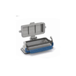 Embase encastrée 16B, Aluminium moulé sous pression, IP65, Sortie basse